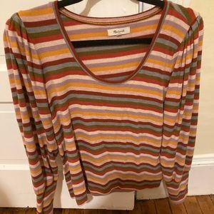 Madewell striped sweater